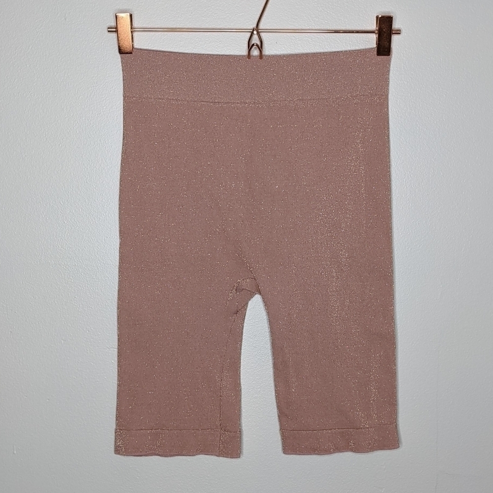Intimately Free People pink metallic shorts M/L